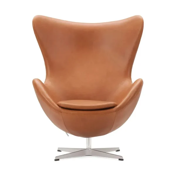 Egg Chair Replica with Stool - Image 2