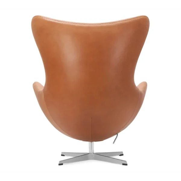 Egg Chair Replica with Stool - Image 5